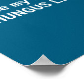 I Hate My Stud Chungus Life, Funny Meme  ポスター (角)