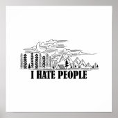 I Hate People ポスター (正面)