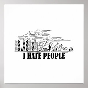 I Hate People ポスター