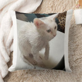 I Hate People! Cat Throw Pillow クッション (ブランケット)