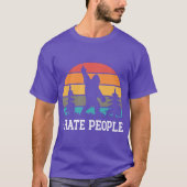 I Hate People Sasquatch Tシャツ (正面)