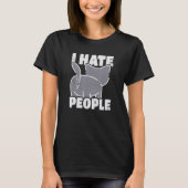 I hate people tシャツ (正面)