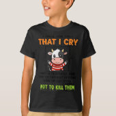 I Hate The Fact That I Cry When I'm Frustrated Peo Tシャツ (正面)