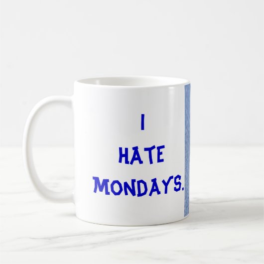 I HateMondays. コーヒーマグカップ (左)