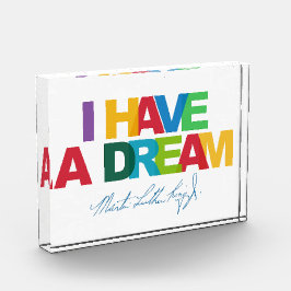 I have a dream フォトブロック