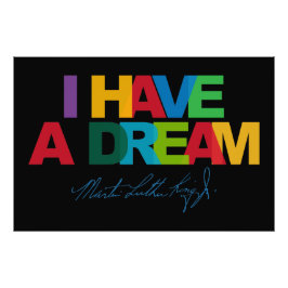I have a dream フォトプリント           