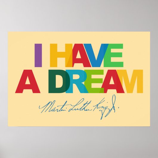 I have a dream ポスター (正面)