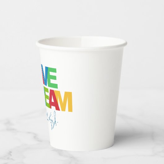 I have a dream 紙コップ (左)