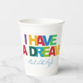 I have a dream 紙コップ (正面)