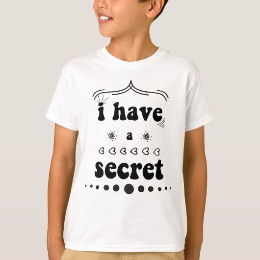 i have a secret big brother  tシャツ (正面)