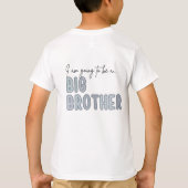  I have a Secret, Promoted To Big Brother Tシャツ (裏面)
