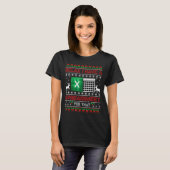 I Have A Spreadsheet For That Christmas Ugly Sweat Tシャツ (正面フル)