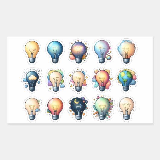 I have an idea! 長方形シール (正面)