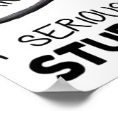 I Have Anger Issues for Cat Lover Gift   ポスター (角)