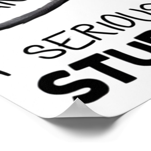 I Have Anger Issues for Cat Lover Gift   ポスター (角)