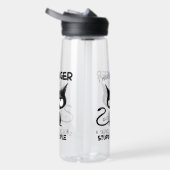 I Have Anger Issues Funny Cat Lover Gift  ウォーターボトル (右面)