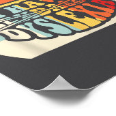 I Have Daily Dyslexia Funny Quote  ポスター (角)