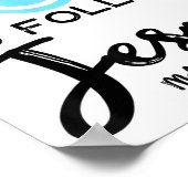 I Have Decided To Follow Jesus Established 2025 Wh ポスター (角)