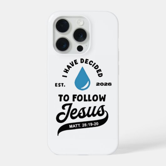 I have decided to follow JesusChristian Phone Case iPhoneケース (裏面)