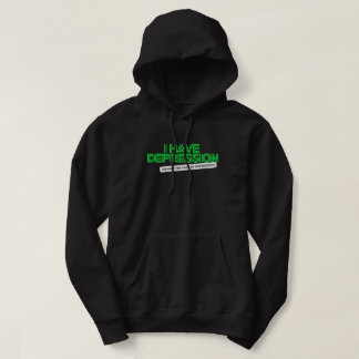 I have Depression _ QR CTFOD Hoodie  パーカ