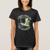 I have dibs on the redhead  St Patrick s Day Shamr Tシャツ (正面)
