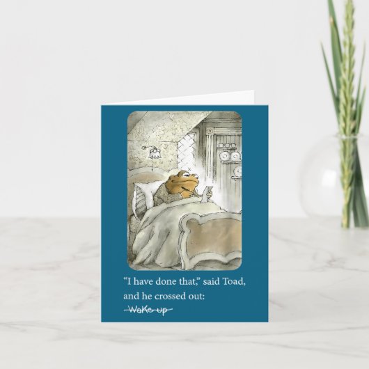 I Have Done That Said Toad And He Crossed Out Wake カード (正面)