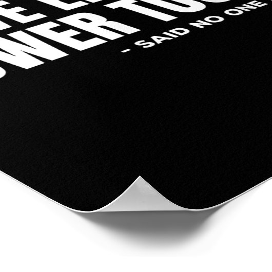 I Have Enough Wer Tools Funny Sarcasm Handyman Dad ポスター (角)