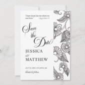 I have found the one black and white photo セーブザデート (正面)