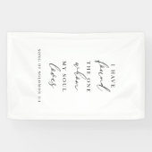 I Have Found The One Wedding Backdrop Banner  横断幕 (横)