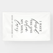 I Have Found the One Wedding Backdrop Decor 横断幕 (横)