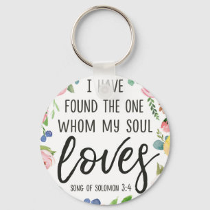 I Have Found the One Whom My Soul Loves Keychain キーホルダー