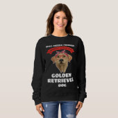 I have my a golden retriever dog golden retriever スウェットシャツ (正面フル)
