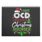 I Have Ocd Obsessive Christmas Disorder Xmas  カレンダー (カバー)