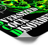 I Have Ocd Oversized Disorder  ポスター (角)