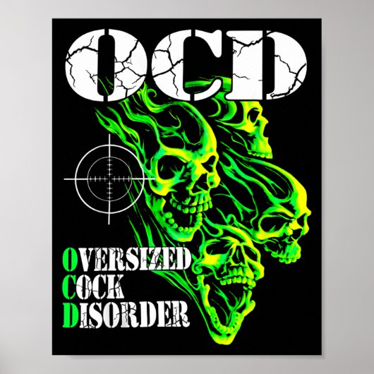 I Have Ocd Oversized Disorder  ポスター (正面)