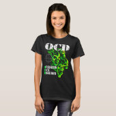 I Have Ocd Oversized Disorder  Tシャツ (正面フル)