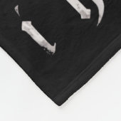 I Have Rabies Funny Bat  フリースブランケット (角)