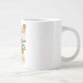 I Have So Mushroom in My Heart For You ジャンボコーヒーマグカップ (右)