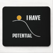 I Have Tential Funny Physics Teacher Science  マウスパッド (正面)