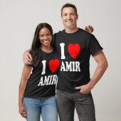 I He Love Amir Spouse Married Tシャツ (ユニセックス)