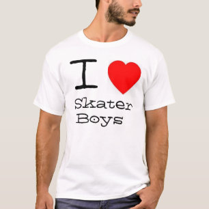 I *heart*のスケート選手の男の子 tシャツ