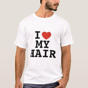 I *heart*私の毛 tシャツ