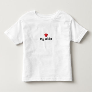 I *heart*私の秋田 トドラーTシャツ