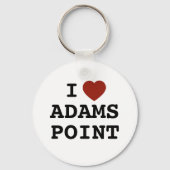 I heart Adams Point Keychain キーホルダー (正面)