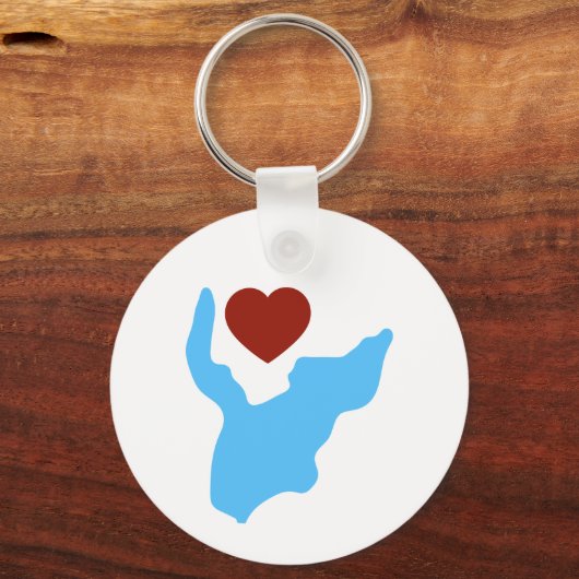 I heart Adams Point Keychain キーホルダー (裏面)