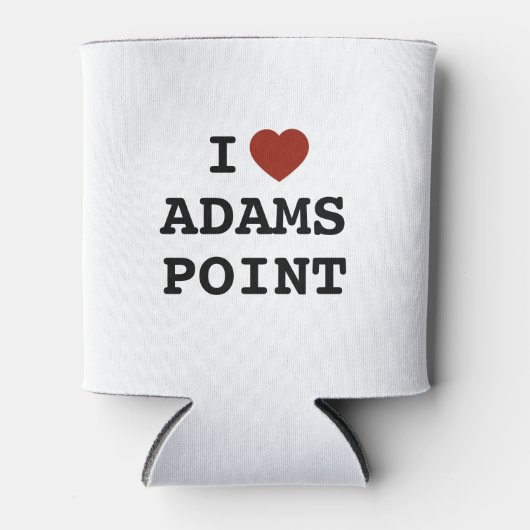 I heart Adams Point + Lake Merritt Cooler 缶クーラー (正面)