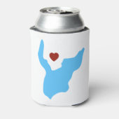 I heart Adams Point + Lake Merritt Cooler 缶クーラー (缶裏面)