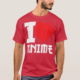 I Heart Anime - I Love Anime T-Shirt Tシャツ