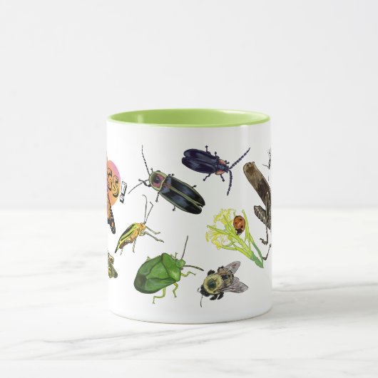 I Heart Bugs! Insects マグカップ (中央)