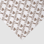 I Heart Coffee Tissue Paper 薄葉紙 (詳細)
